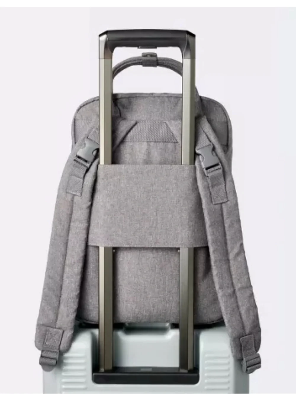 Kopi baby backpack (paid $40) plus changing pad ($24) excellent condition grey